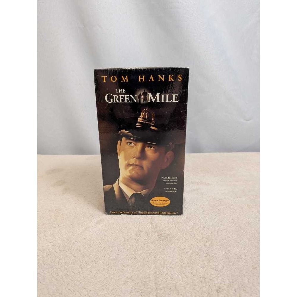 Tom Hanks‎ The Green Mile VHS Movie Film Box Set Bonus Footage DVD 5393926173